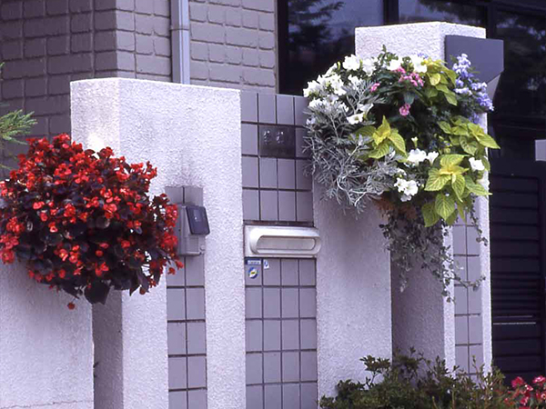 ハンギングバスケット96の施工写真