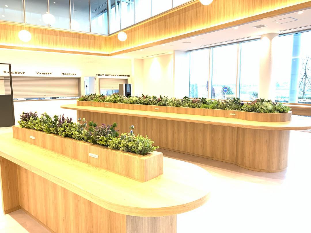 造花壁面緑化【Decopla使用】 60の施工写真2