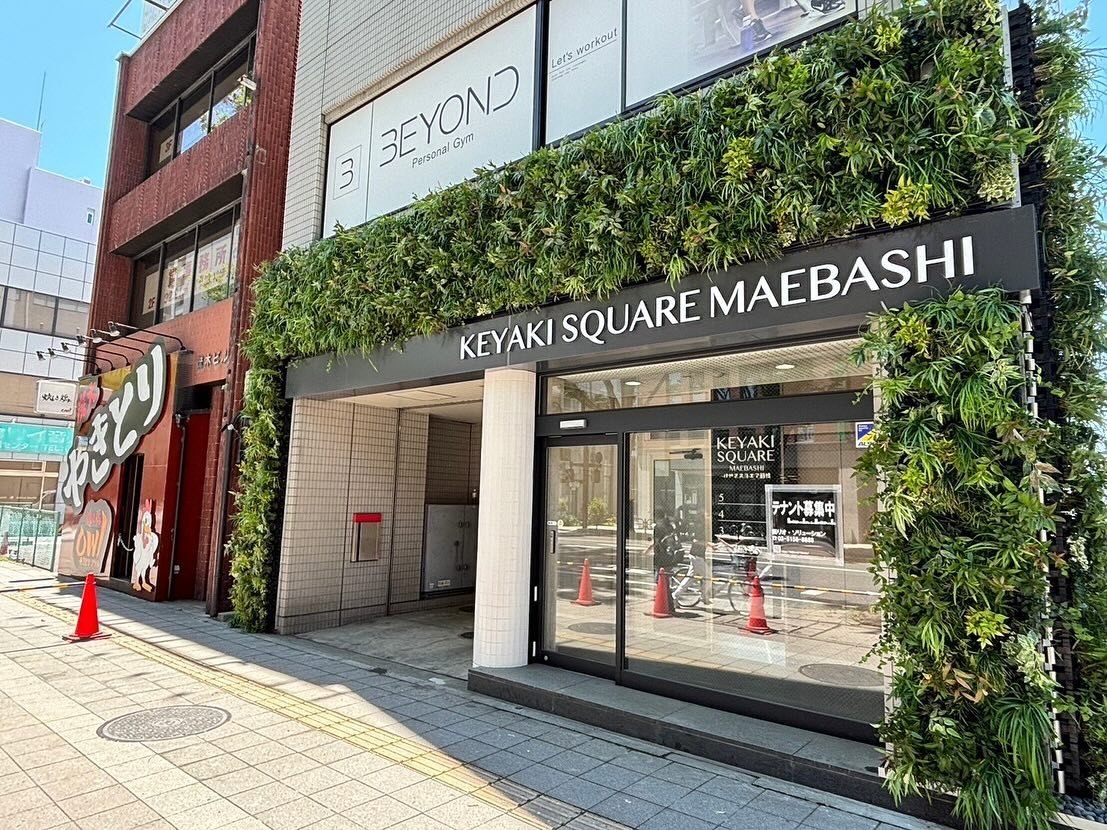 壁面緑化【屋外:カセット式壁面パネル使用】133の施工写真